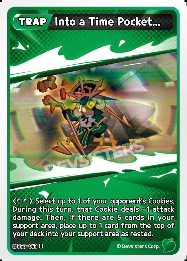 CookieRun TCG - Into a Time Pocket... [BS6-063 U]