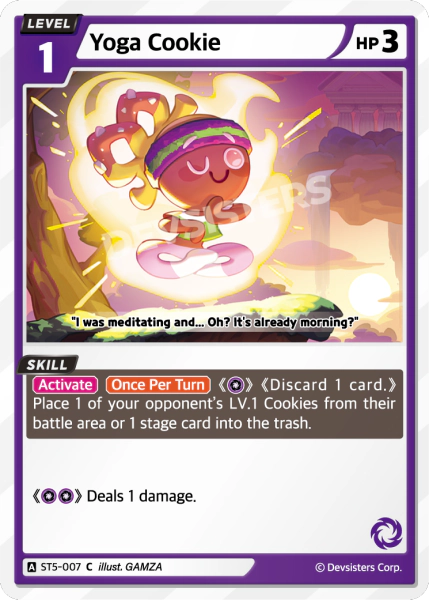 CookieRun TCG - Yoga Cookie [ST5-007 C]