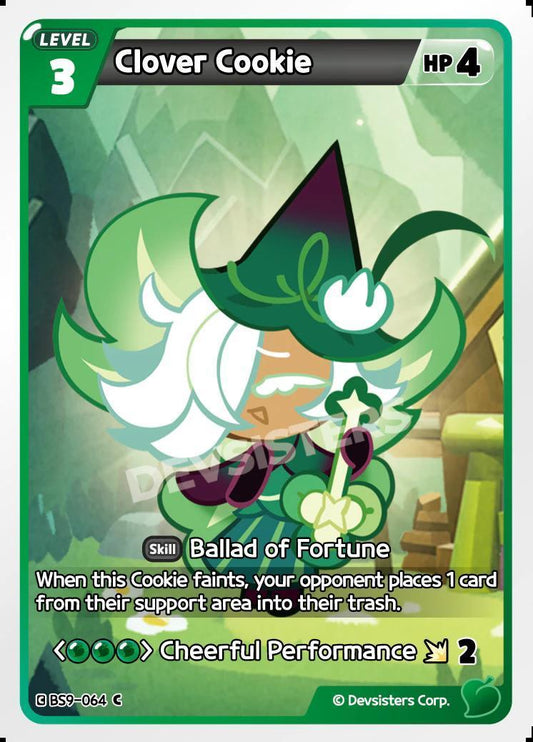 CookieRun TCG - Clover Cookie [BS9-064 C]