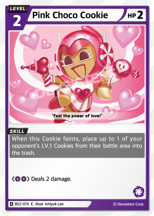 CookieRun TCG - Pink Choco Cookie [BS2-074 C]