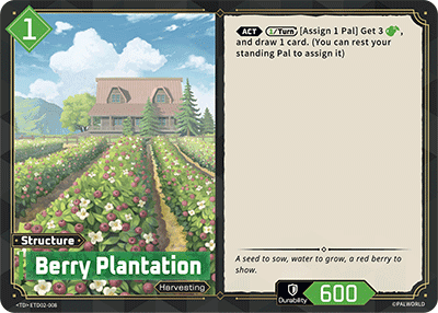 Palworld TCG - Berry Plantation [ETD02-008TD]