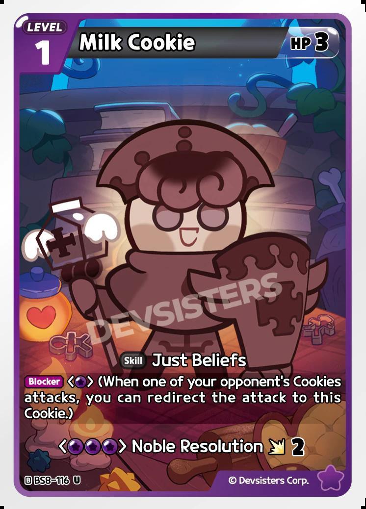 CookieRun TCG - Milk Cookie [BS8-116 U]