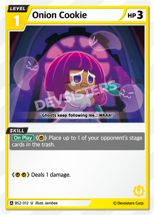 CookieRun TCG - Onion Cookie [BS2-012 U]