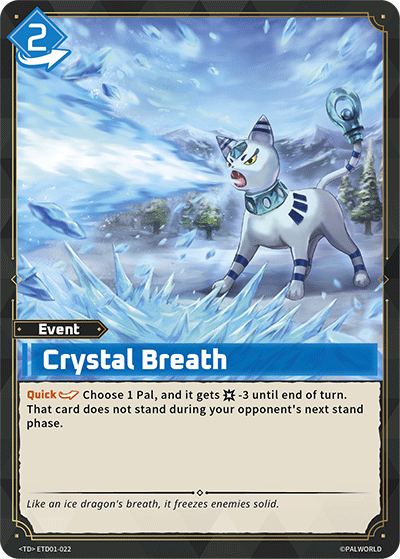 Palworld TCG - Crystal Breath [ETD01-022TD]
