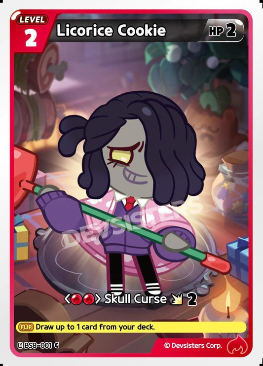CookieRun TCG - Licorice Cookie [BS8-001 C]