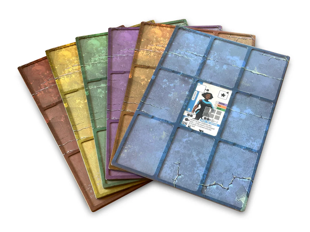 Vantage Dual-Layered Cardboard Player Mat Pack (Stonemaier Games)