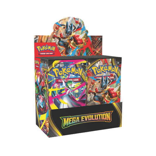 Pokemon TCG - Mega Evolution: Enhanced Booster Display