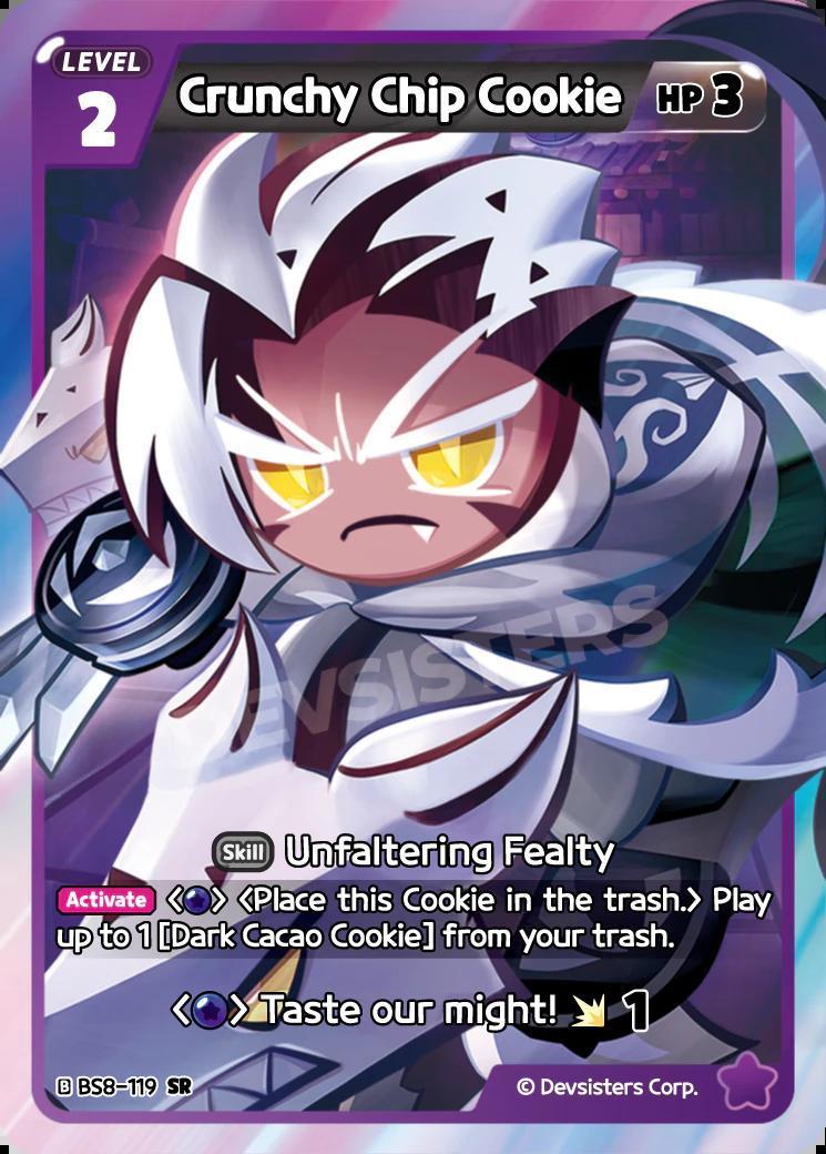 CookieRun TCG - Crunchy Chip Cookie [BS8-119 SR]