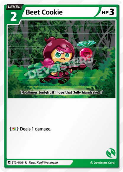 CookieRun TCG - Beet Cookie [ST3-006 U]