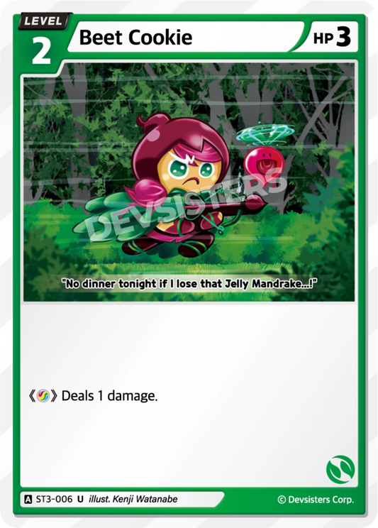 CookieRun TCG - Beet Cookie [ST3-006 U]