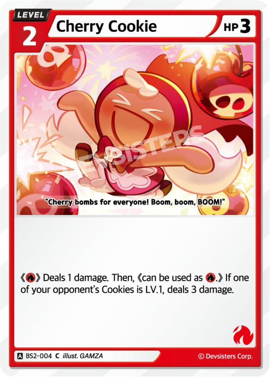 CookieRun TCG - Cherry Cookie [BS2-004 C]