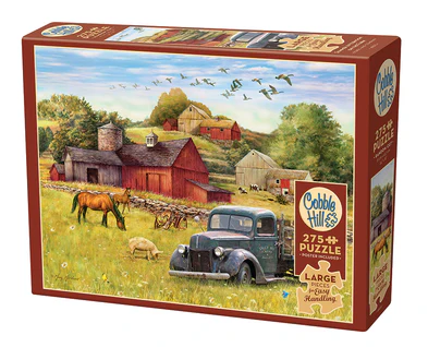 Cobble Hill - Summer Afternoon on the Farm Puzzle (275 Piece)