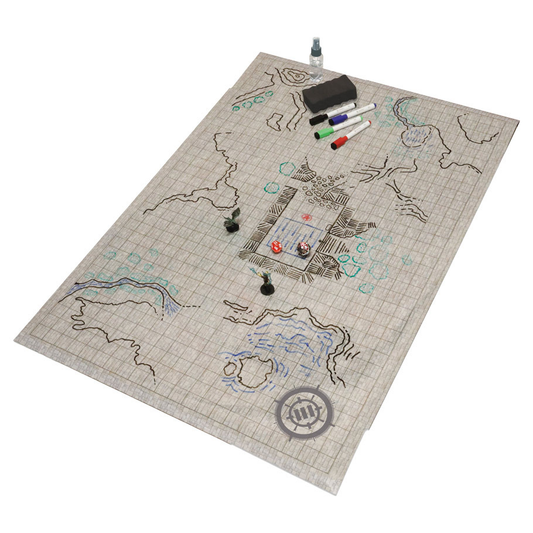 Enhance - Grid Mat: Stone
