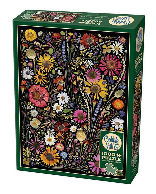 Cobble Hill Puzzles - Flower Press: Happiness | 1000 Piece
