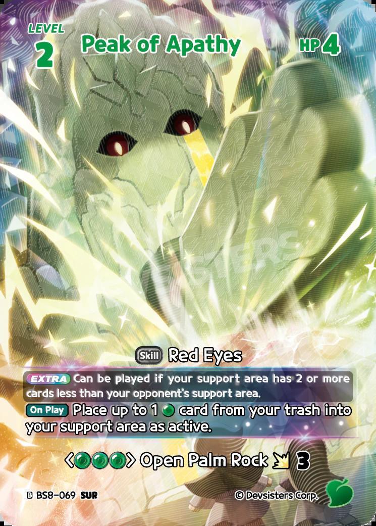 CookieRun TCG - Peak of Apathy [BS8-069 SUR]