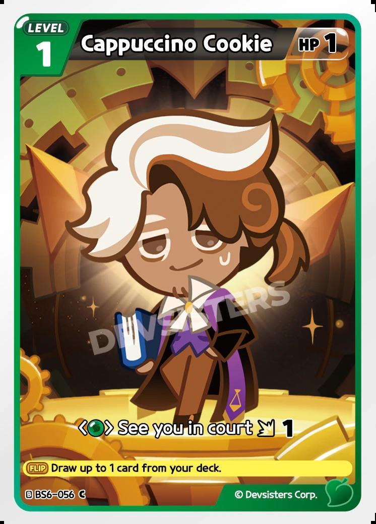 CookieRun TCG - Cappuccino Cookie [BS6-056 C]