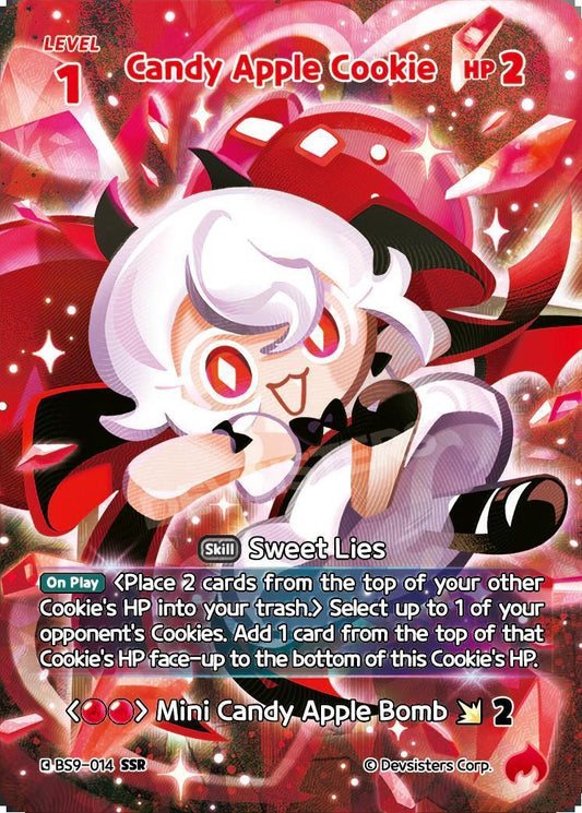 CookieRun TCG - Candy Apple Cookie [BS9-014 SSR]