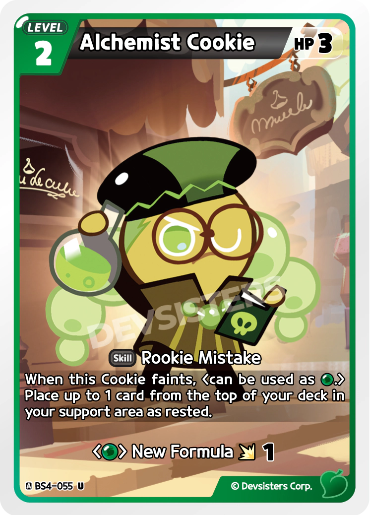 CookieRun TCG - Alchemist Cookie [BS4-055 U]