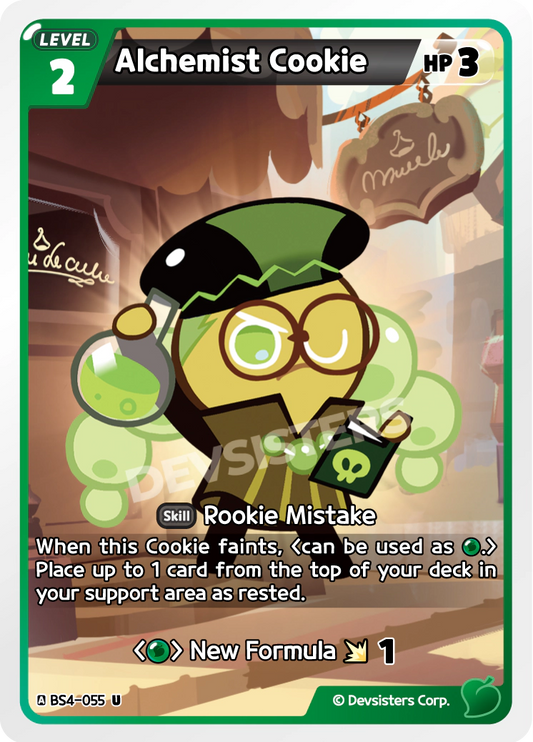 CookieRun TCG - Alchemist Cookie [BS4-055 U]
