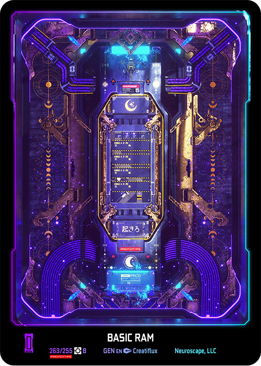 Neuroscape TCG - Basic Ram GEN-263 Foil