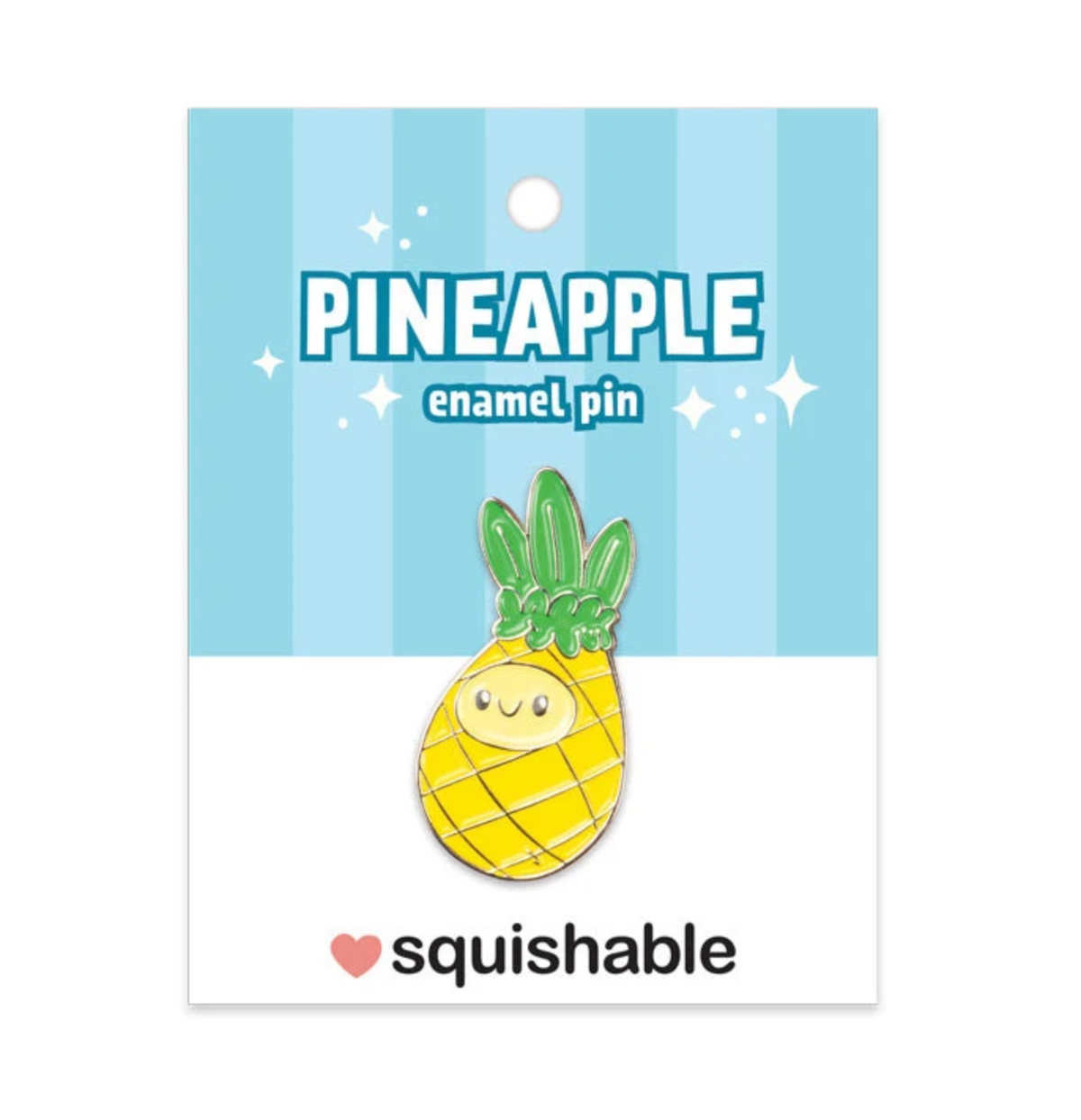 Squshiable - Enamel Pin: Pineapple