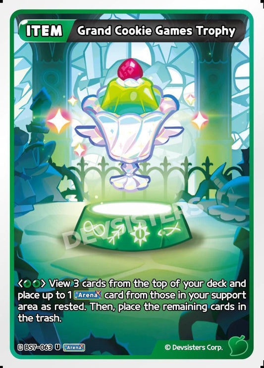 CookieRun TCG - Grand Cookie Games Trophy [BS7-063 U]