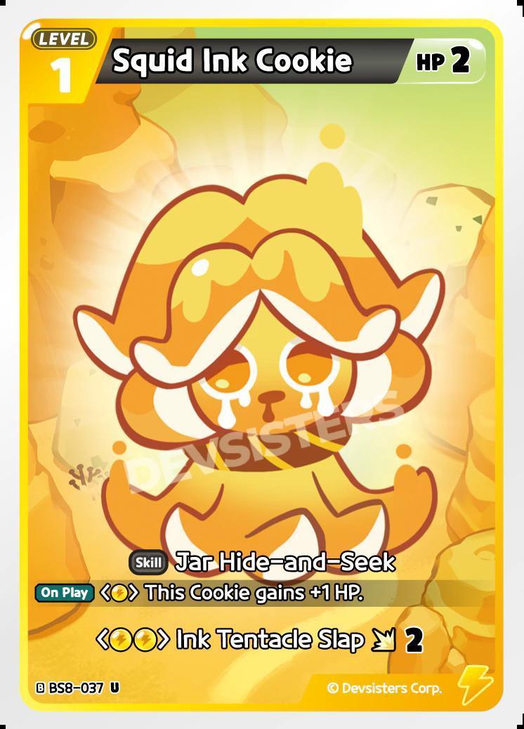 CookieRun TCG - Squid Ink Cookie [BS8-037 U]