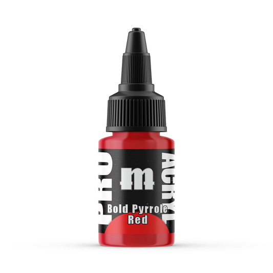 Monument Hobbies - 003-Pro Acryl Bold Pyrrole Red