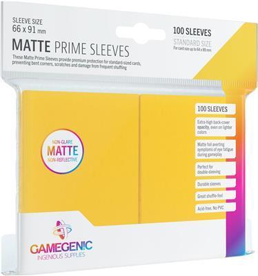 GameGenic - MATTE PRIME Sleeves Standard 100 count