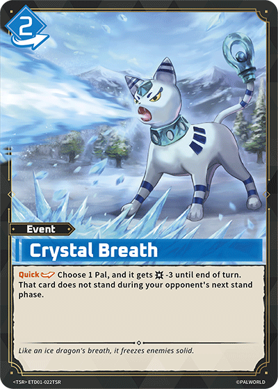 Palworld TCG - Crystal Breath [ETD01-022TSR]