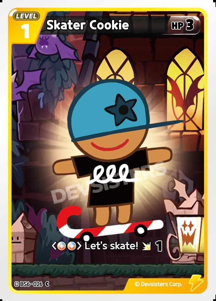 CookieRun TCG - Skater Cookie [BS6-026 C]