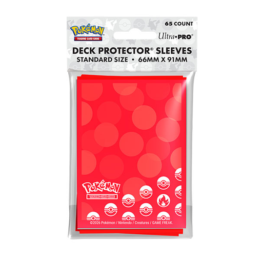 Deck Protectors: Pokemon- Energy- Fire Type (65ct.)