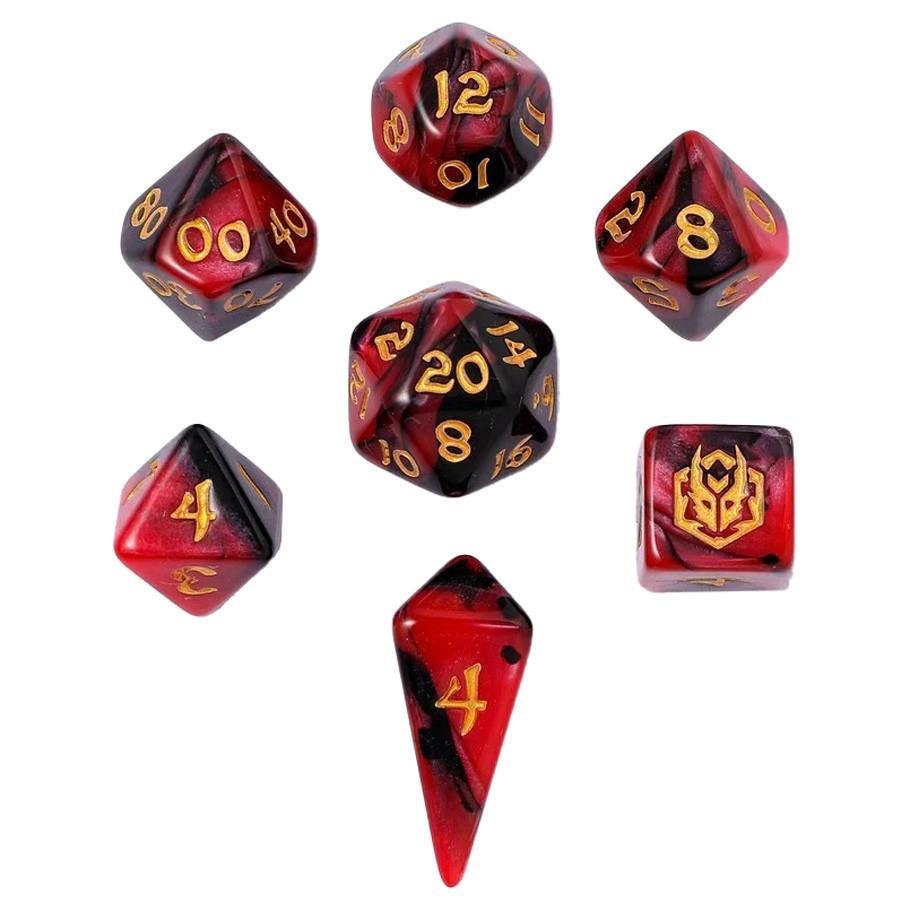 7-Set Mini Polymer: Blood Pact (Hymgho) - The Feisty Goblin Gamehouse -