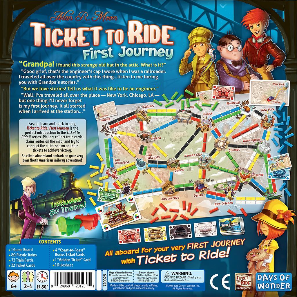 Ticket to Ride: First Journey (Days of Wonder)