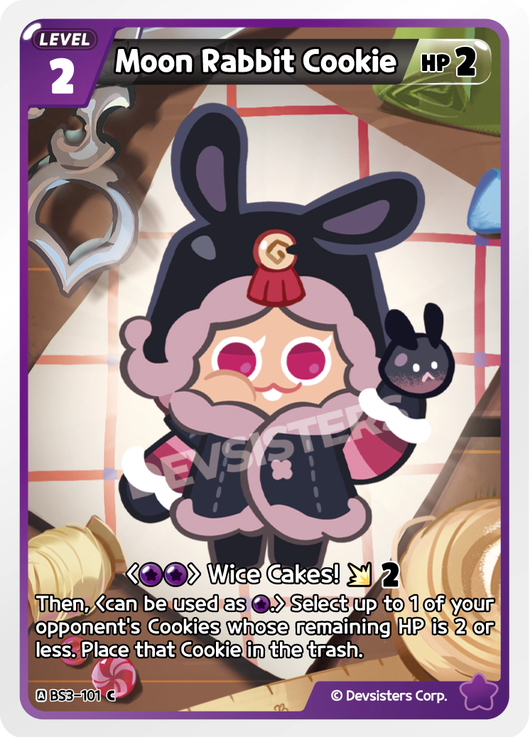 CookieRun TCG - Moon Rabbit Cookie [BS3-101 C]