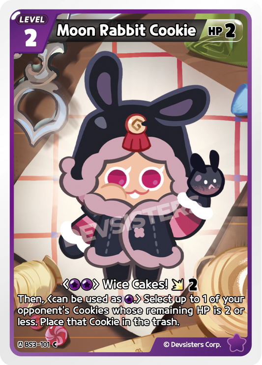 CookieRun TCG - Moon Rabbit Cookie [BS3-101 C]