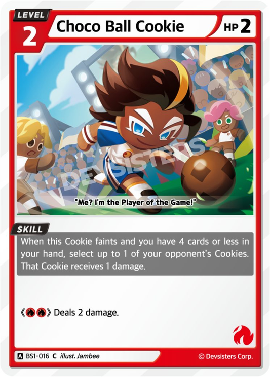 CookieRun TCG - Choco Ball Cookie [BS1‑016 C]