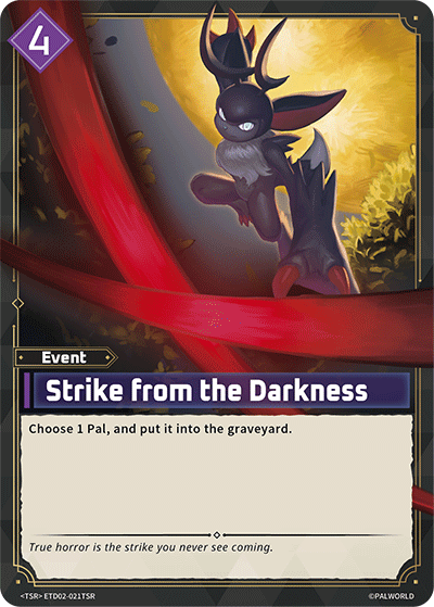 Palworld TCG - Strike from the Darkness [ETD02-021TSR]