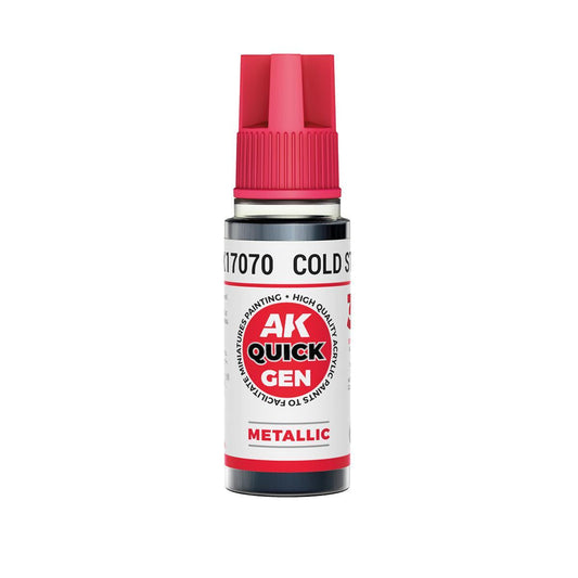 AK Interactive - Quick Gen: Cold Steel (18 ml)