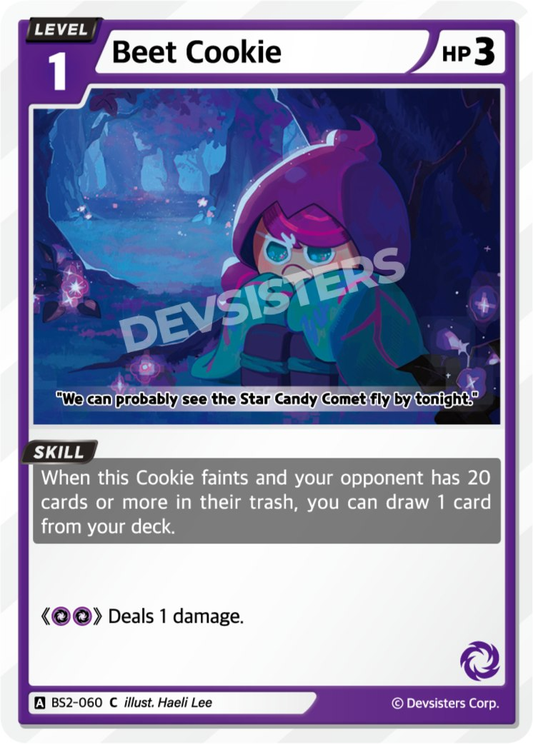 CookieRun TCG - Beet Cookie [BS2-060 C]