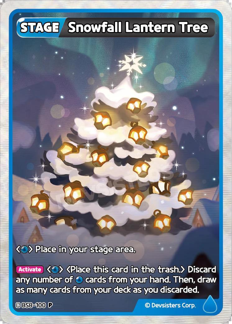 CookieRun TCG - Snowfall Lantern Tree [BS8-100 P]