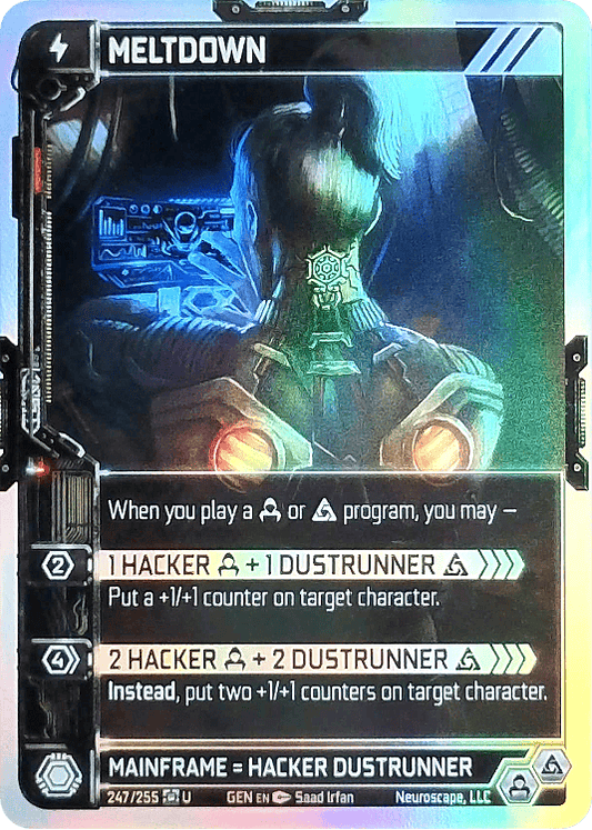 Neuroscape TCG - Meltdown GEN-247 Foil