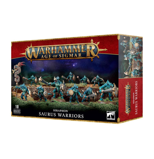 Warhammer Age of Sigmar - Seraphon: Saurus Warriors