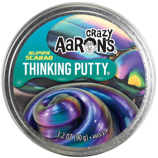 Crazy Aaron's: Super Scarab - Full Size 4" Thinking Putty Tin
