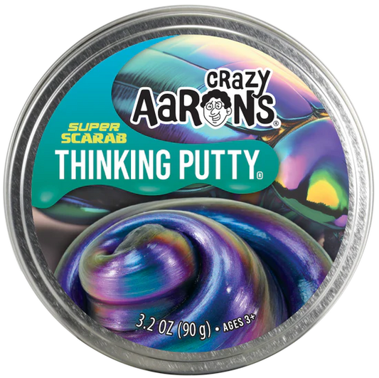 Crazy Aaron's: Super Scarab - Full Size 4" Thinking Putty Tin