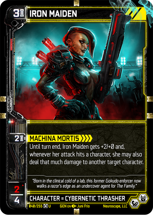 Neuroscape TCG - Iron Maiden GEN-040