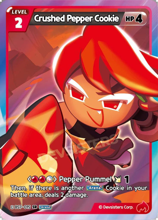 CookieRun TCG - Crushed Pepper Cookie [BS7-015 SR]