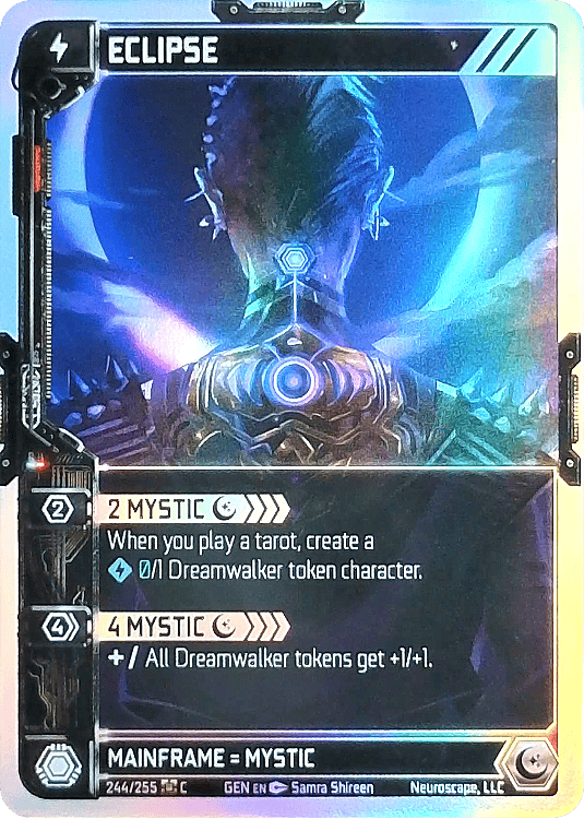 Neuroscape TCG - Eclipse GEN-244 Foil