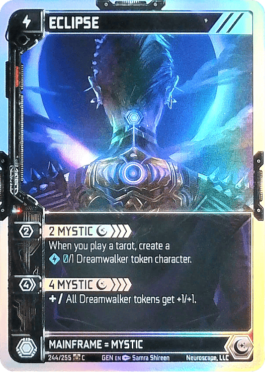 Neuroscape TCG - Eclipse GEN-244 Foil