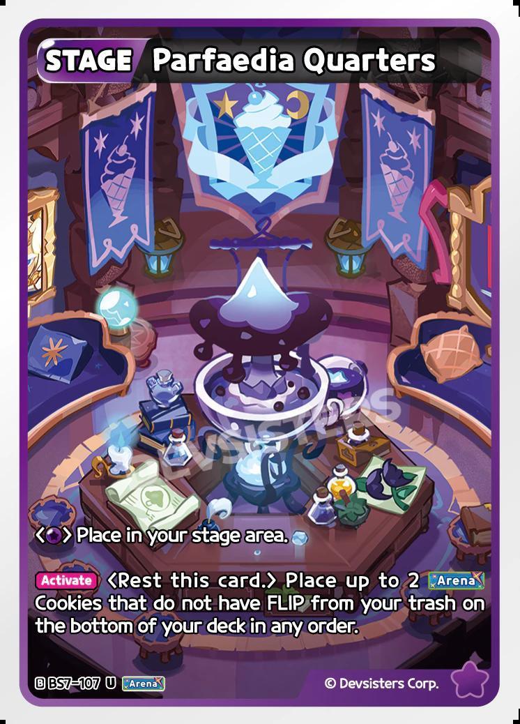 CookieRun TCG - Parfaedia Quarters [BS7-107 U]